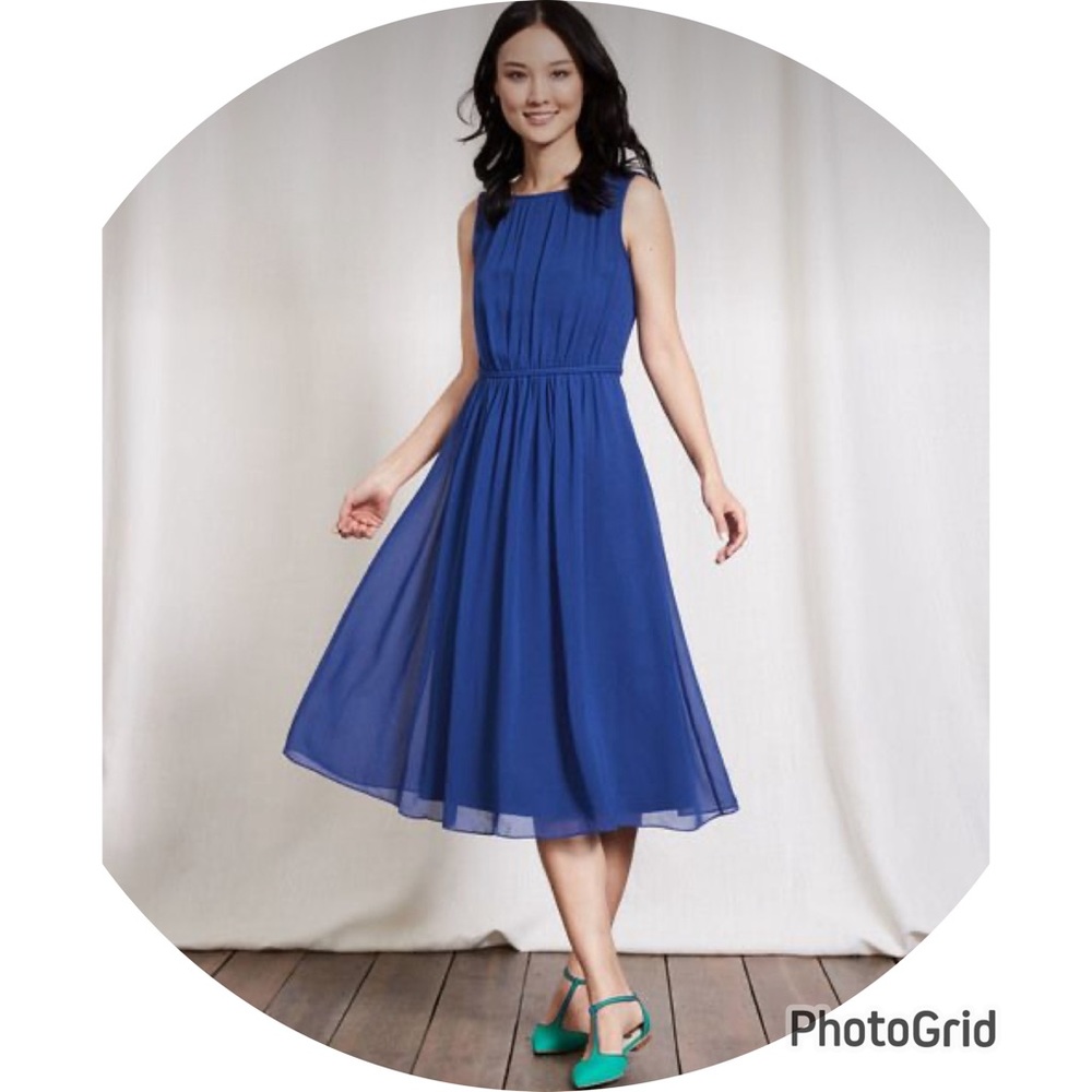 BODEN Maria Blue Dress